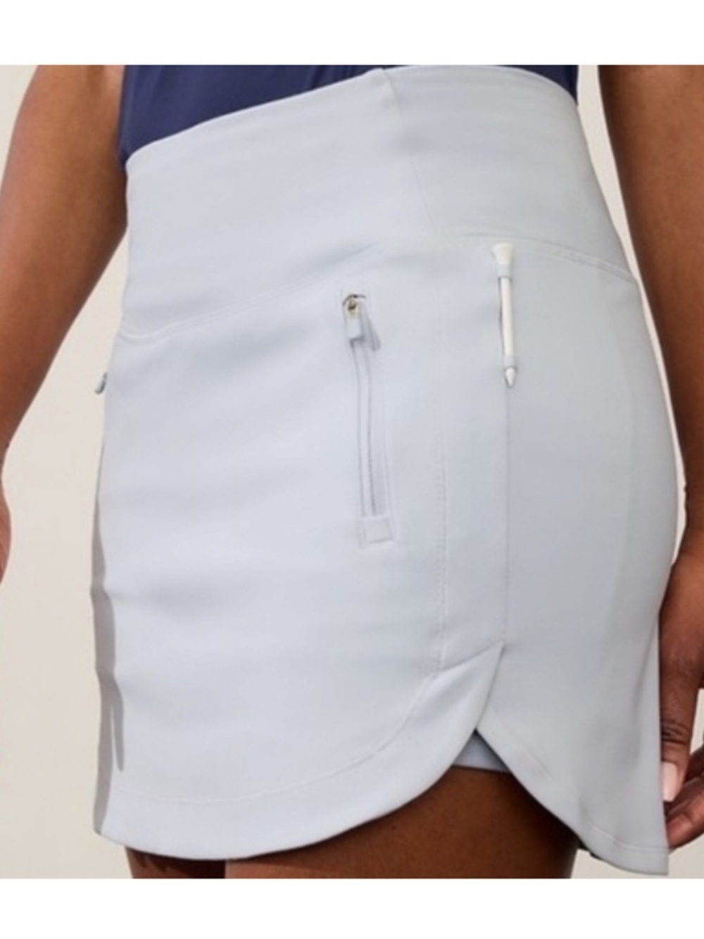 Athleta Fairway Golf Skort 18" - White - 1X